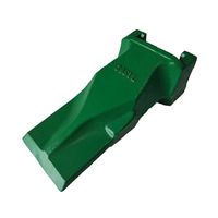 Dents de godet de déchiqueteur pour mini-excavatrice et chargeuse sur pneus Ningbo, modèle 1U3201, en fonte, pour godets de déchiquetage de roche, compatibles avec les modèles 30s V33rc V39 V69 V71 V81 4T5502