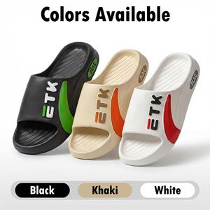 Sandalias EVA de Moda Coreana para Adolescentes, con Punta Abierta, Impermeables, Ligeras, para Todas las Estaciones, Uso Interior/Exterior y en el Baño - Product Image 5