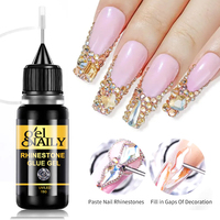 Logo personnalisé marque privée UV LED Nail Art décorateur professionnel diamant Durable Dense Forte vernis à ongles Strass colle Gel