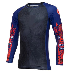 Wholesale <b>Rashguard</b> Odm Long Sleeve Protection Long Sleeve Rash Guard for Men Breathable Custom <b>Rashguard</b> - Product Image 2