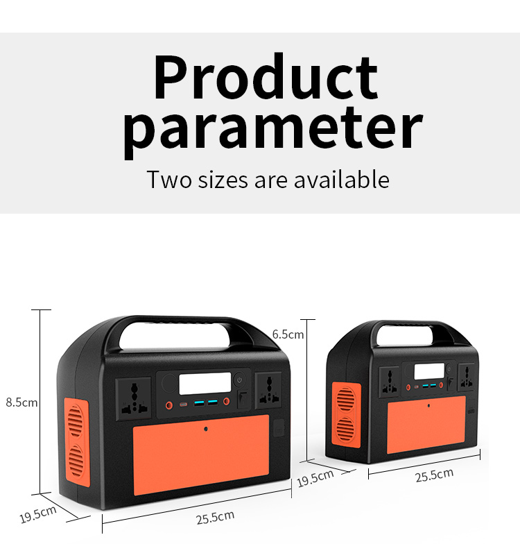 333Wh Mobile Phone Laptop Camping 300W Outdoor Solar Generator Portable Power Station - Power Station - 14