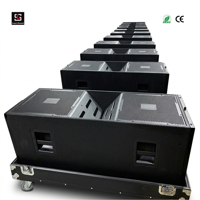 pa System Speaker Quality Vt-48889 Big Powerful 3 Way Line Array 2500W Sonido Profesional Audio