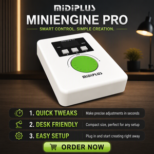 Module sonore <span class=keywords><strong>MIDI</strong></span> portable Midiplus MiniEngine PRO, 128 voix GM, générateur de son 24 bits/48 kHz pour contrôleur de clavier <span class=keywords><strong>MIDI</strong></span> - Product Image 1