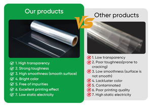 Película de PET Impermeable y Económica, Cortada a Medida, Grosor y Tamaño Personalizables, para Uso Diario, <span class=keywords><strong>Transparente</strong></span> y de Uso General - Product Image 6