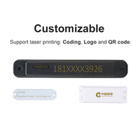 Étiquette RFID UHF longue portée étanche en ABS anti-métal 860 MHz 960 MHz passive pour la gestion des actifs fixes sur surface métallique