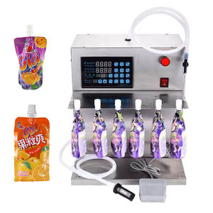 Machine de remplissage de sachets verticaux à tête unique pour lait concentré, ketchup, jus, sauces, liquides, pâte de tomate, aliments pour bébés - Product Image 3