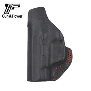 GunFlower सामरिक सामरिक निर्माण की आपूर्ति के लिए IWB चमड़े असली लेदर पिस्तौलदान पिस्तौलदान - Product Image 2