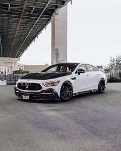 Kit carrosserie BTC en fibre de carbone pour Mercedes-Benz <span class=keywords><strong>AMG</strong></span> <span class=keywords><strong>GT</strong></span> <span class=keywords><strong>43</strong></span> 53 63 X290 TOP Car Style Pare-chocs avant arrière Spoiler Grille Jupes latérales - Product Image 6