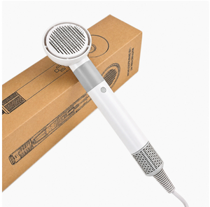 Cepillo Secador de Pelo para Gatos 2 en 1, Herramienta de Aseo, Secador y Peine Alisador, PU Slim Fit - Product Image 4