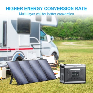 SolarPlay Q2501 Plus 400w โซลาร์เซลล์ (2400W/2160Wh) LiFePO4 ลิเธียมไอรอน 3500 รอบการใช้งาน แบตเตอรี่สำรองพลังงานแสงอาทิตย์สำหรับใช้งานกลางแจ้ง - Product Image 1