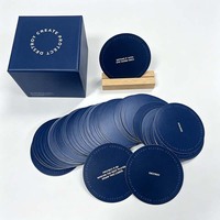Impression de cartes d'affirmation personnalisées, jeu de cartes inspirantes positives, cartes d'affirmation de pleine conscience avec boîte cadeau rigide personnalisée