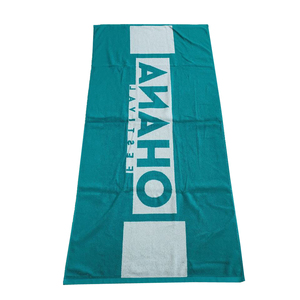 Khăn Tắm Biển Vải Jacquard Chất Lượng Cao 100% Cotton Có Logo - Product Image 2