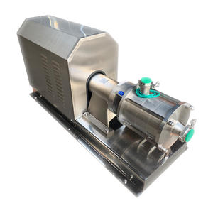 Mélangeur émulsifiant multi-étages à cisaillement élevé, pompe homogénéisatrice sanitaire avec moteur, pompe de circulation homogénéisante - Product Image 1