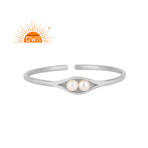 Natural Pearl Bangle Seed Pod Design Sterling <b>Silver</b> Bangle Jewelry Manufacturer Suppliers Vintage Collection - Product Image 1
