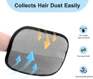 Gant de nettoyage électrostatique pour poils de chien et de chat, brosse anti-poils collants, artefact de retrait des poils, lavable, en plastique, pour toilettage des animaux transfrontalier - Product Image 2