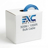 Cable de Red Cat5e Sólido de 23 AWG, Azul/Blanco/Negro/Blanco, PVC PE, 300 m, 24 Hilos, UTP/FTP/SFTP, Embalaje para Uso en Telecomunicaciones, CE, de Fábrica China