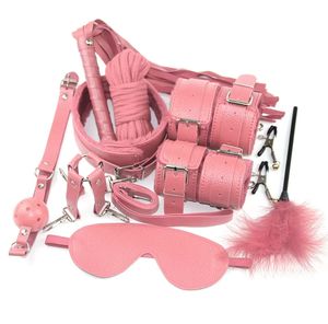 Jeux érotiques, jeux de rôle, équipement BDSM, <span class=keywords><strong>bondage</strong></span>, produits SM pour adultes, jouets, lot de 10 pièces, jouets pour hommes et femmes - Product Image 3