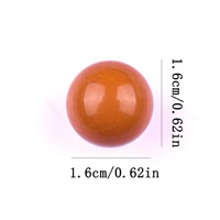 Batu Kristal Alami HZ Pink, Labradorit, Malasit, Agate, Ornamen untuk Hadiah, Bola Kristal Putih 16mm Grosir