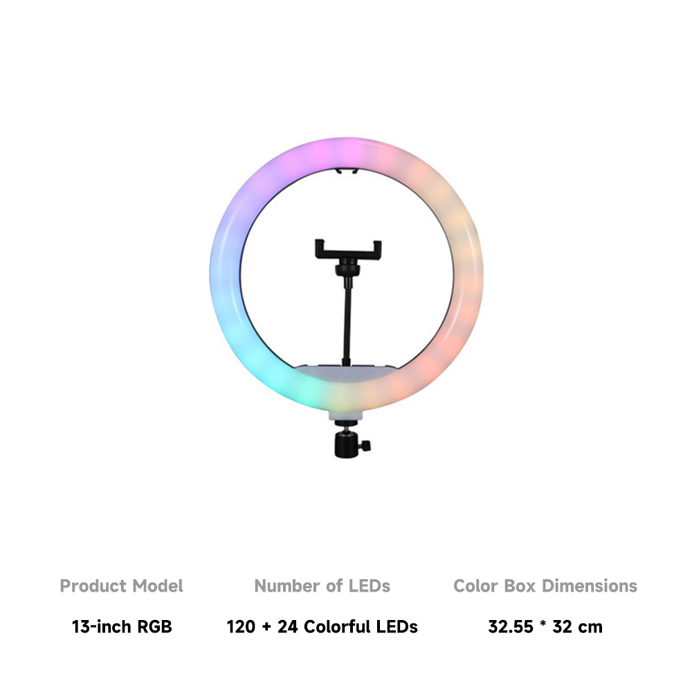 13'' RGB Ring Light (only light)
