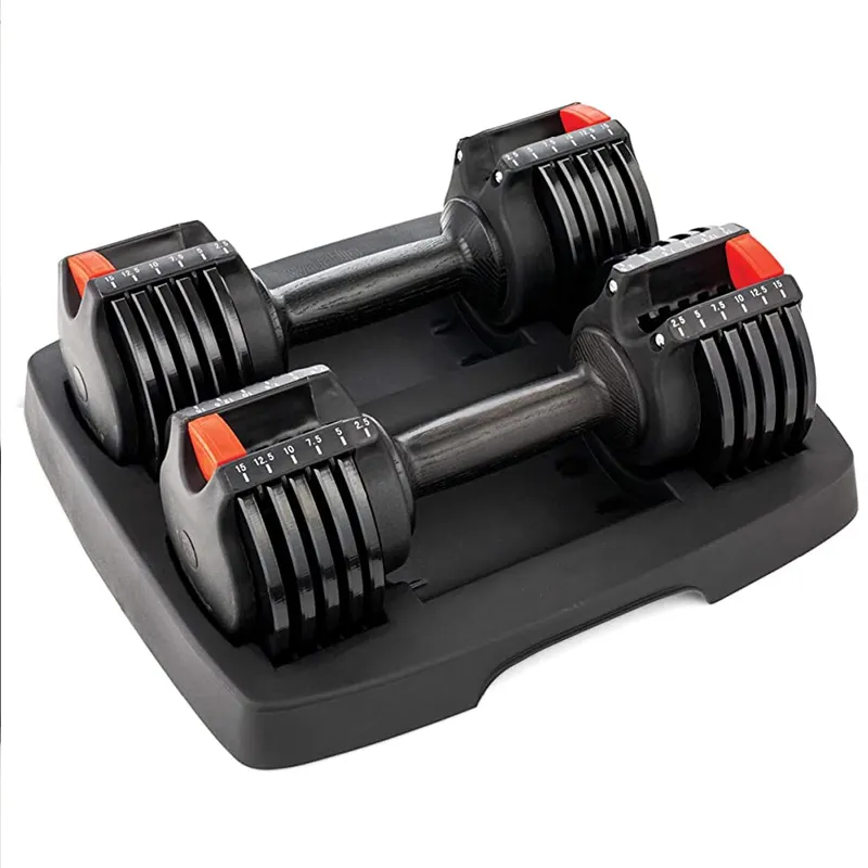 Thuis Workout Apparatuur Voor Gewichtheffen Krachttraining Spier Building Core Fitness Verstelbare Gewichten Halters Set