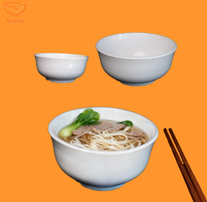 Top bán không thể phá vỡ A9 lớp <span class=keywords><strong>melamine</strong></span> Bát ăn cho gạo súp tráng miệng nhà hàng biểu tượng tùy chỉnh 8 inch bát - Product Image 2