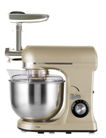 Robot pâtissier planétaire 3-en-1 commercial 7L 1300W, mélangeur électrique multifonction pour pâte, batteur à œufs