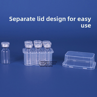 Boîtes de stockage transparentes en polypropylène de 3 ml, 5 ml, 7 ml, 10 ml pour semis lyophilisés et poudres lyophilisées en agriculture – Vente en gros