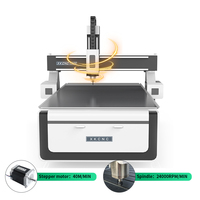 Xunke - La Mejor Máquina de Grabado CNC de 3 Ejes con Husillo de 5.5kw y Luz de Neón para Acrílico 3D, PVC, Madera, Letreros y Letras