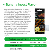 CLEEN Factory Groothandel Hoog Eiwitgehalte Reptielenpuree Voedsel Gemaakt Van Meelwormen, Banaan en Watermeloen, Gebalanceerd Dieet voor Hagedissen