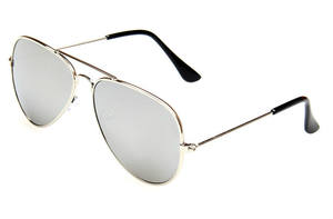 Occhiali da sole aeronautici per bambini con struttura in metallo nuovi occhiali da sole stile pilota di moda UV400 - Product Image 4