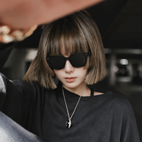 Nouvelles Lunettes de Soleil Carrées TR90 2025 pour Hommes et Femmes, Monture Légère et Flexible, Protection UV400, Style Designer Tendance, 3 Couleurs, OEM