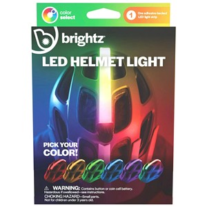 Lampe LED lumineuse pour casque de vélo, lampe de sécurité haute visibilité pour le cyclisme nocturne en plein air et les déplacements quotidiens - Product Image 1