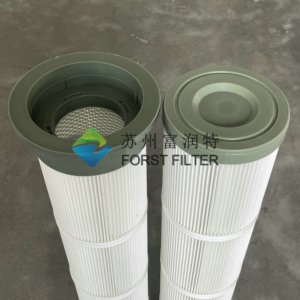 Cartouche filtrante plissée en PU de remplacement, élément filtrant <span class=keywords><strong>d</strong></span>'<span class=keywords><strong>air</strong></span> industriel pour <span class=keywords><strong>extracteur</strong></span> de fumée de soudage et de meulage - Product Image 2