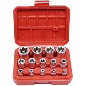 Juego de Llaves de Trinquete Cuadradas de 14 Piezas, Cromadas, OEM, con Acero al Vanadio de Grado Industrial, Diseño de Flor de Ciruelo, 14 Piezas - Product Image 4