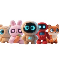 Poupée Compagnon IA Personnalisée en Peluche de Coton Biologique Ultra Doux, Modèle GPT de Grande Taille avec Fonction Chatbot Vocal, Jouet pour Enfants en Fourrure de Nylon, OEM/ODM