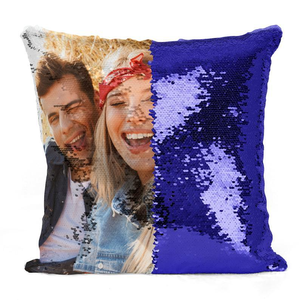 Funda de almohada reversible con estampado de sublimación, cubierta de cojín con estampado de calor, <span class=keywords><strong>45x45</strong></span>, novedad - Product Image 1