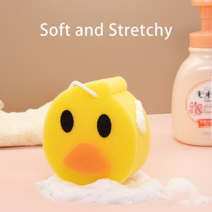 Cartoon Soft Foam Scrubber Body Cleaning Baby Bath <strong>Sponge</strong> for Bathing Absorbent Exfoliating <strong>Shower</strong> <strong>Sponge</strong> - Product Image 3