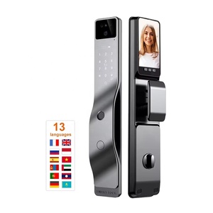 Nouvelle serrure de porte intelligente Dsymnbol Tuya 2025 avec reconnaissance biométrique, carte RFID, application Wi-Fi et combinaison de reconnaissance faciale 3D et empreintes digitales - Product Image 1