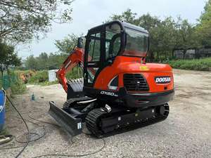 Excavadora pequeña Doosan DX60DH60 de 6 toneladas de segunda mano, adecuada para la construcción y la producción agrícola. - Product Image 5