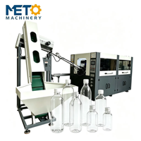 Machine de soufflage de bouteilles en plastique à 2 cavités avec servomoteur pour la fabrication de bouteilles d'eau et de préformes PET