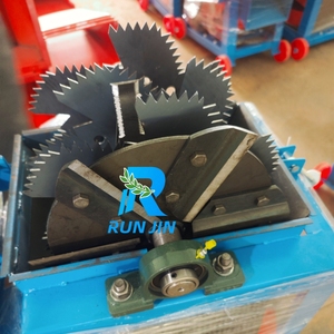 Macchina Tritapaglia 1-2t/h ad Alta Efficienza con Motore Elettrico, Trituratore d'Erba per Mangime di Bovini, Ovini e Caprini in Kenya - Product Image 4