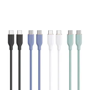 Câble 5a Usb C vers Usb Type C pour téléphone portable Cordon Usb-c Câble de charge rapide