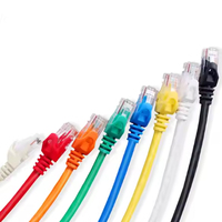 Cable de conexión de red Ethernet Cat5E RJ45 de alta velocidad 1M-20m UTP/FTP/SFTP Material de cobre CAT6/CAT5E para cables de comunicación
