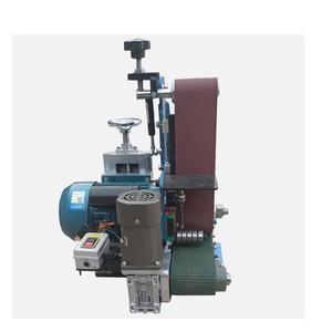 金属砂光机宽带砂光机电池供电的金属板抛光机 - Product Image 2