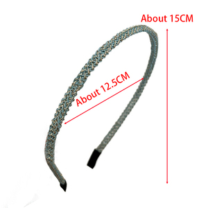 Temperamento dolce cerchietto semplice metallo molla rendere il proprio viso più piccolo fascia per capelli retrò nicchia con tutto l'esterno inizio Hairhoop - Product Image 6