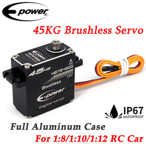 Tùy chỉnh nhà máy chất lượng cao hb7545 <span class=keywords><strong>GS</strong></span> 45 kg động cơ không chổi than độ chính xác cao kỹ thuật số servo cho 1/10 RC sở thích làm bằng kim loại bền - Product Image 2