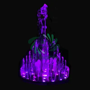 Новый дизайн фонтаны на открытом воздухе Музыка Танцы фонтан воды для сада