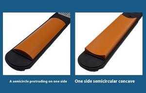 Meiyang ที่หนีบผมตรงสำหรับผู้หญิง, ที่หนีบผมแบบอเนกประสงค์เซรามิกไฟฟ้าไอออนลบนูนรูปตัวยูโค้ง - Product Image 5