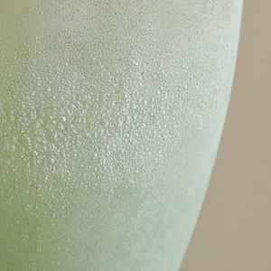Flolenco Moderne Courbes Organiques Gradient Plat Bouche <span class=keywords><strong>Vase</strong></span> En Verre À La Main <span class=keywords><strong>Vase</strong></span> En Verre <span class=keywords><strong>Vert</strong></span> pour Intérieurs De Luxe Maison Hôtel Art Déco - Product Image 6