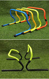 Obstacles d'agilité sur mesure, directement de l'usine, haies réglables, ballons de football, haies d'agilité réglables en plastique, agili - Product Image 4
